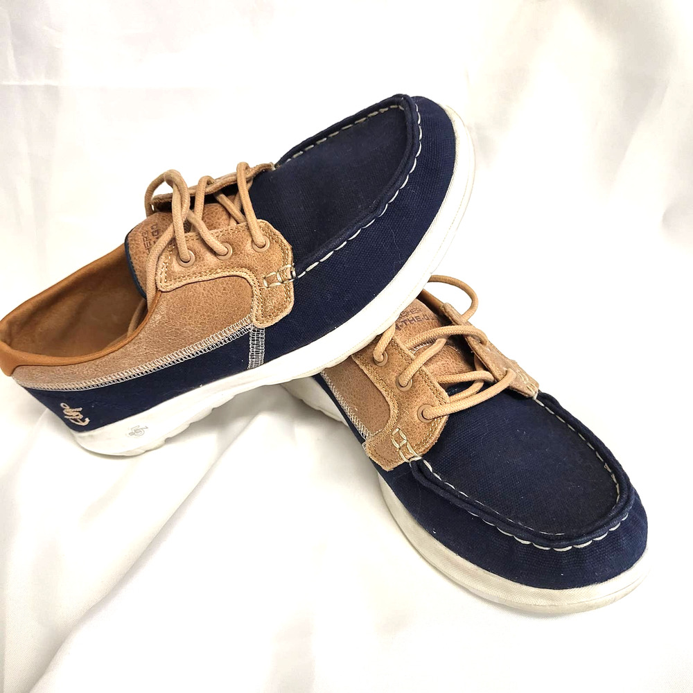 Skechers Women's Go Walk Lite Boat Shoe 8.5 lightweight